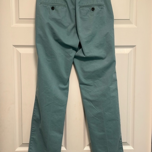 Haggar Men's Chinos in Teal - Picture 4 of 4